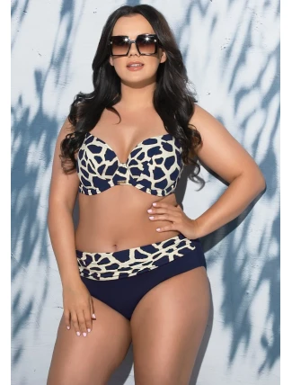 Mäkká plavková podprsenka Ava SK 196 Navy Blue