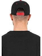 Flexfit 110 6-panelová čiapka „Fitted Snapback“ 55.0110 čierna/červená Flexfit 110 6-panelová čiapka „Fitted Snapback“ 55.0110 čierna/červená