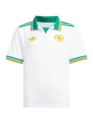 Adidas AS Roma kids tričko 25/26 Third white JN9064 Adidas AS Roma kids tričko 25/26 Third white JN9064