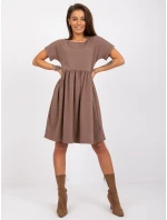 Šaty RV SK 5672.03P hnedé