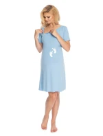Tehotenská nočná košeľa model 147483 PeeKaBoo