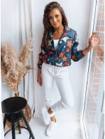 Dámska bunda bomber ALESSA modrá FashionStreet TY3634 Dámska bunda bomber ALESSA modrá FashionStreet TY3634