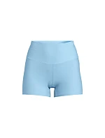 Dámske tréningové legíny CASALL Ultra High Waist Hot Pant, modrá farba Dámske tréningové legíny CASALL Ultra High Waist Hot Pant, modrá farba
