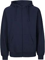 Neutral O 63301 Pánska mikina s kapucňou z bio bavlny 77.6331 tmavomodrá