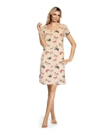 Dámska nočná košeľa DE LAFENSE 482 Mariposa kr / r S-2XL