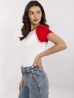 Tričko NM TS V7940.17 biele a červené