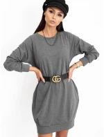 Šaty RV TU 5184.93P tmavo šedá