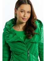 Monnari Bundy Dámska bunda s kapucňou Bottle Green