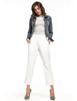 Dámske nohavice T271/1 127888 biele - Tessita