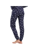 Dámske pyžamo 21232-438-2 tm. modré so vzorom - Rebelle Dámske pyžamo 21232-438-2 tm. modré so vzorom - Rebelle