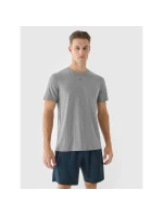 Pánske pravidelné rýchloschnúce tréningové tričko 4F 4FWAW24TFTSM1003-25M