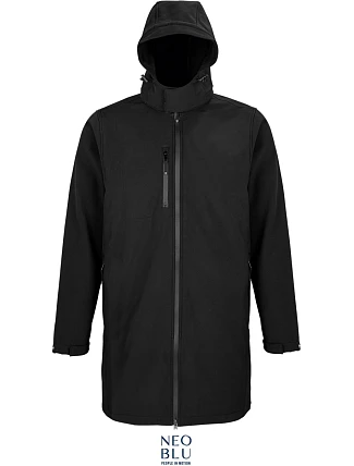 NEOBLU Achille Men Pánsky 3-vrstvový softshellový kabát 24.3793 deep black