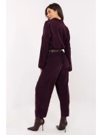 Šnúrové nohavice model 220820 Taliansko Moda