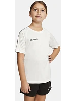 Craft Teamwear Squad Go Contrast Jersey Jr. Detské kontrastné športové tričko 82.2727 jasne červená/express Craft Teamwear Squad Go Contrast Jersey Jr. Detské kontrastné športové tričko 82.2727 jasne červená/express