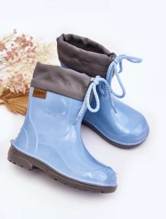 Kalosze Dziecięce KIMMY Niebieskie GoKids 951