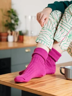 Dámske ponožky na spanie Steven art.067