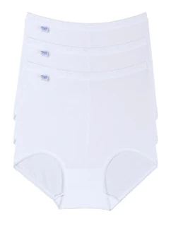 Dámske nohavičky Basic Maxi White 3 Pack - Sloggi