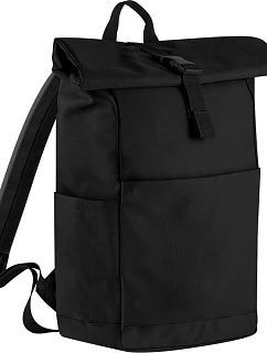 BagBase BG 186 Batoh Roll-Top „Premium Recycled“ 52.0186 čierny