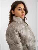 Dámska bunda NM KR P22 6631 98P tmavo lila Dámska bunda NM KR P22 6631 98P tmavo lila