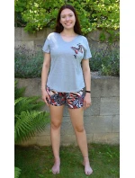 Dámske pyžamo šortky Motýle