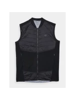 Pánska čierna bežecká vesta Primaloft eco 4F
