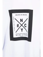 Pláštenka s kapucňou oversize biela