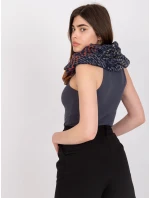 Tunelový šál AT KM 241380 tmavo modrá