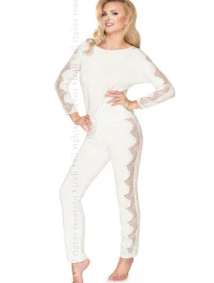 Dámske pyžamo Pandora Ecru - Irall