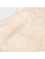 Béžová dámska plyšová vesta (HH005-34) Béžová dámska plyšová vesta (HH005-34)