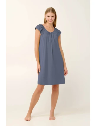 Vamp - Letná nočná košeľa s volánikmi 22911 - Vamp