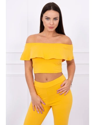 Horčicová súprava s volánikmi