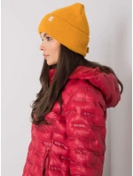Dámska čiapka.13 tmavo žltá