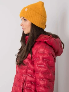 Dámska čiapka.13 tmavo žltá