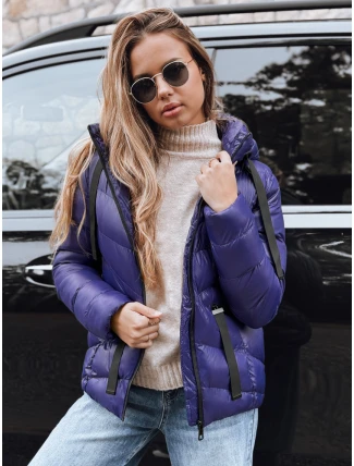 Dámska prešívaná bunda MALLA navy blue FashionStreet TY1973