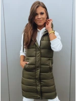 Dámska vesta KERIN tmavo zelená FashionStreet TY2918 Dámska vesta KERIN tmavo zelená FashionStreet TY2918