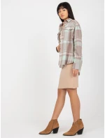 Košeľa D71720W11085A tmavá lila