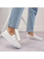 Dámske mokasíny 7872 WH White - VINCEZA