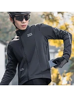 Cyklistická bunda Rockbros na jeseň/zimu s dlhými rukávmi, veľkosť S – čierna Cyklistická bunda Rockbros na jeseň/zimu s dlhými rukávmi, veľkosť S – čierna