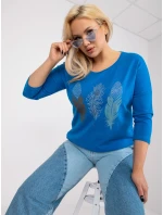 Blúzka RV BZ 0231.35X tmavomodrá