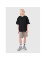 Chlapčenské tričko oversize s 4F 4FJWSS25TTSHM2184-20S