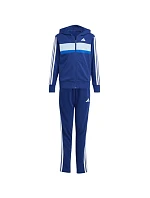 Detské tepláky adidas Seasonal Essentials Tiberio 3-Stripes French Terry navy blue JI6035