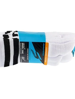 Skechers, 3 ks pánske ponožky PF PBall Crew S01373HP-WBK, biele, veľkosti 41–46