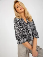Dámska blúzka D73771M11062C čierna - FPrice