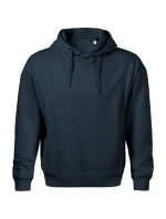 Moon pánska mikina s kapucňou námornícka modrá