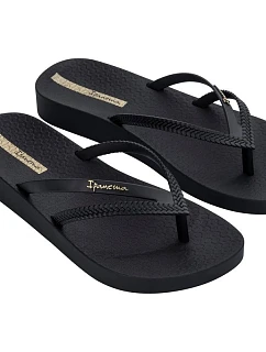 Ipanema Dámske žabky Bossa Soft V Pohodlné čierne módne dámske žabky