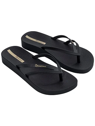 Ipanema Dámske žabky Bossa Soft V Pohodlné čierne módne dámske žabky Ipanema Dámske žabky Bossa Soft V Pohodlné čierne módne dámske žabky