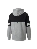 Pánska mikina s kapucňou 849842 04 Grey and black - Puma