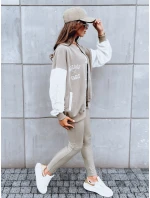 Dámska bunda OLDSCHOOL CHICAGO dark beige bomber FashionStreet BY1209
