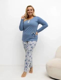 DU PI pyžamo FP 506.56 modré
