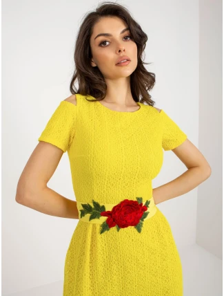 LK SK 506318 šaty.16P žltá